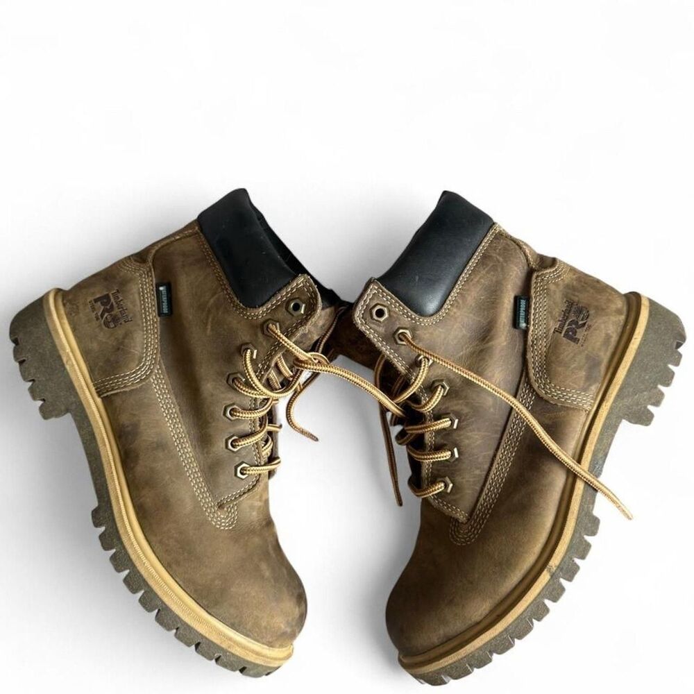 Timberland PRO Women's A224S Direct Attach 6" Steel Toe Waterproof Work Boots, S